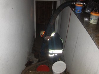 Pumparbeiten bei Fam. Mauernböck, Fürth